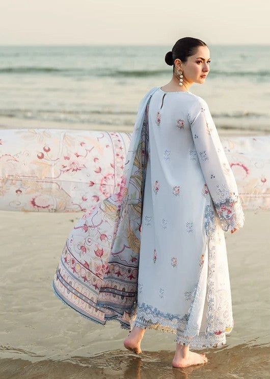 Qalamkar 1107 Embroidered Unstitched 3 Piece