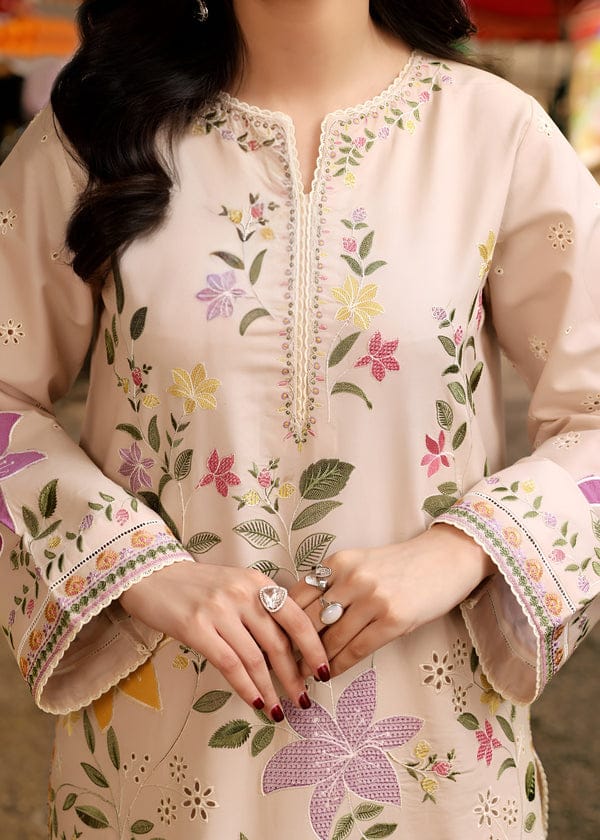Aneela's Lawn Embroidered Unstitched 3 piece