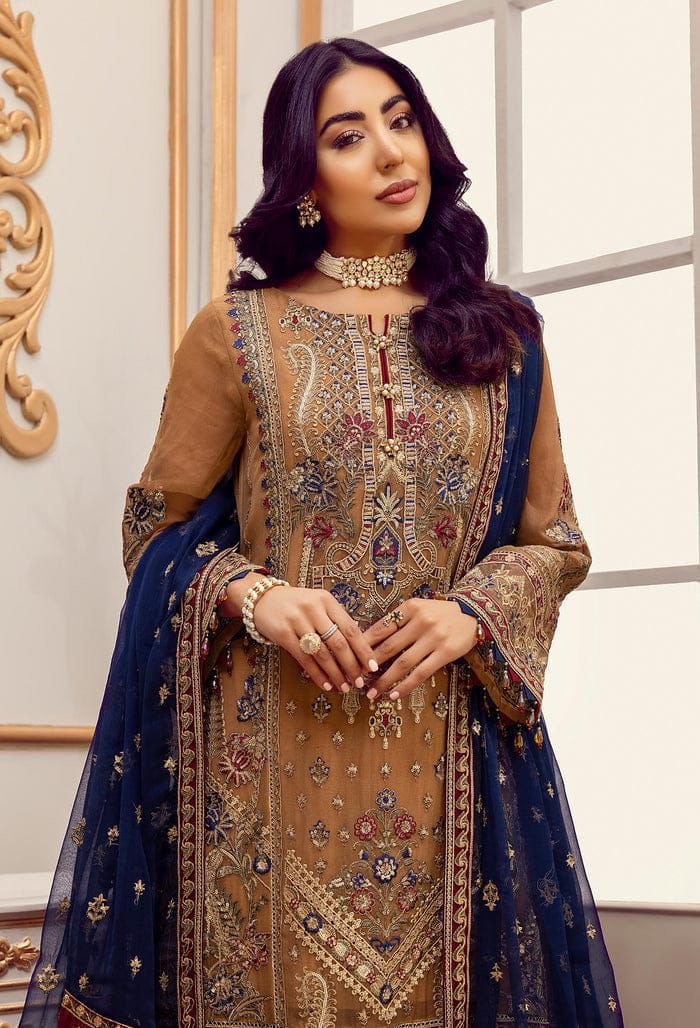 Adan Libas Embroidered Unstitched 3 Piece