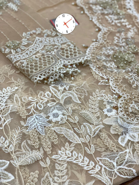 Maria.B Saree Exclusive Unstitched
