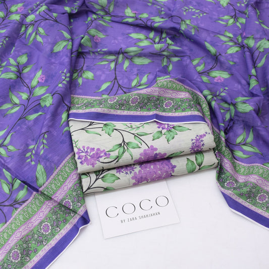 Coco by Zara Shahjahan Printed 3 Piece
