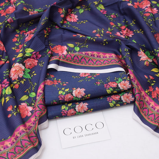 Coco by Zara Shahjahan Printed 3 Piece