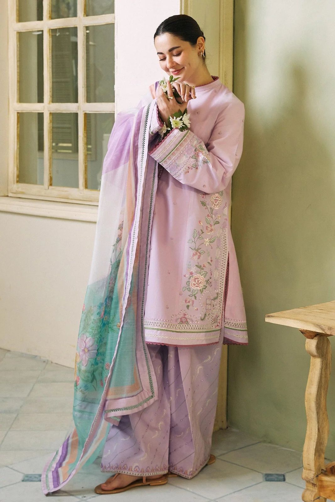Zara Shahjahan 1066 Embroidered Unstitched 3 Piece