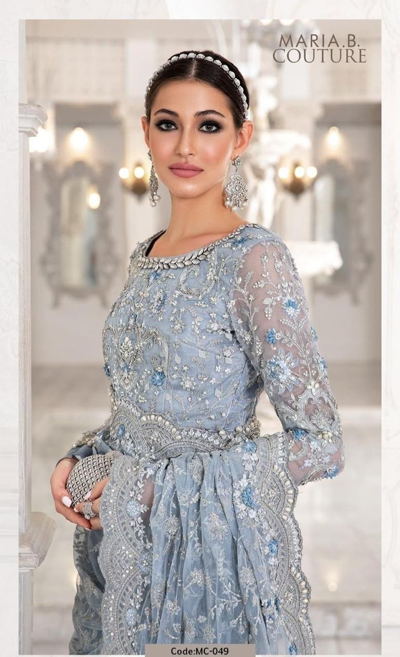 Maria.B Saree Exclusive Unstitched