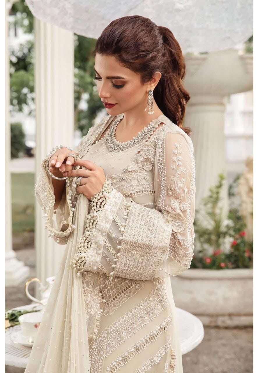 Maria.B Festive embroidered unstitched 3 piece