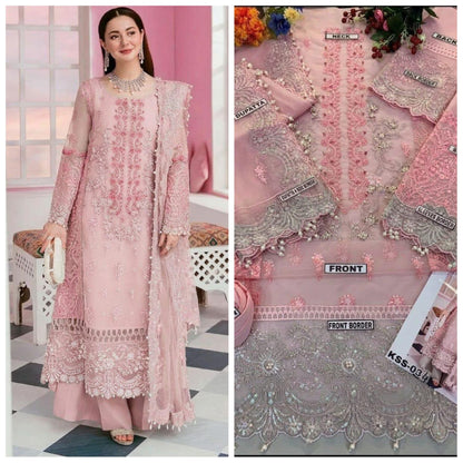 Elaf Bridal Embroidered Unstitched 3 Piece