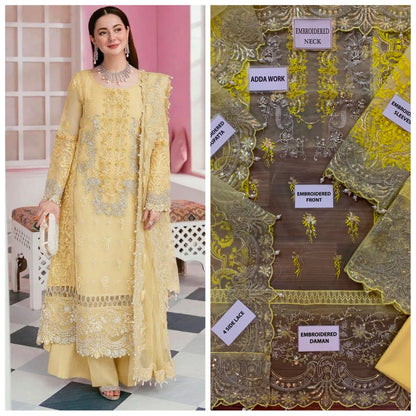 Elaf Bridal Embroidered Unstitched 3 Piece