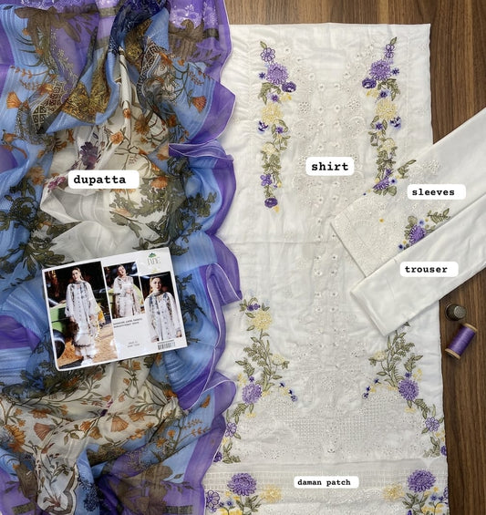Jade Lawn Chickenkari Unstitched 3 Piece