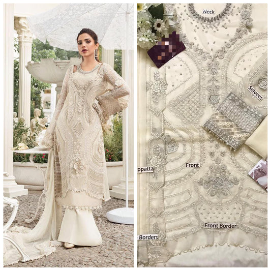 Maria.B Festive embroidered unstitched 3 piece