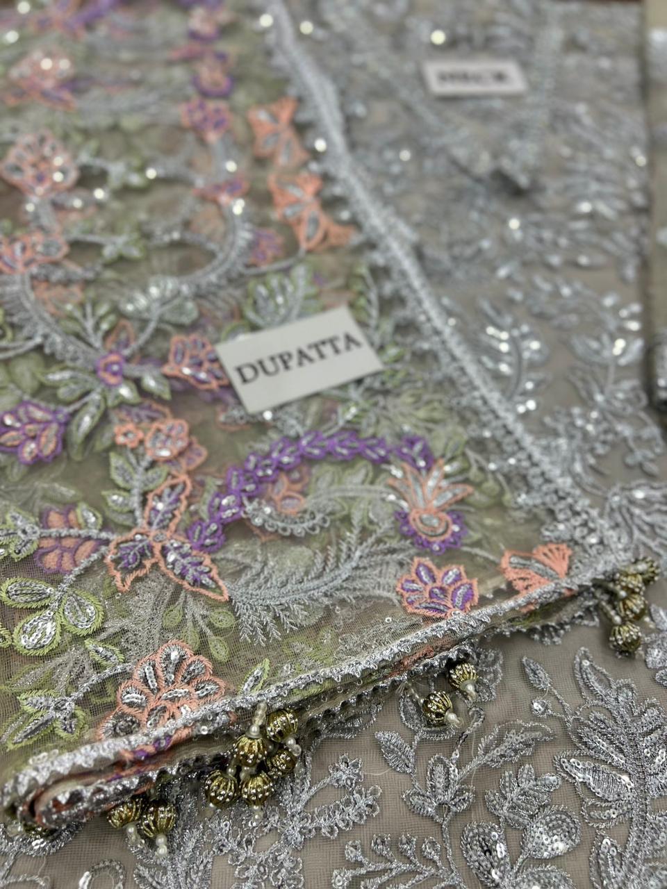 Zarif Festive Embroidered Unstitched 3 piece