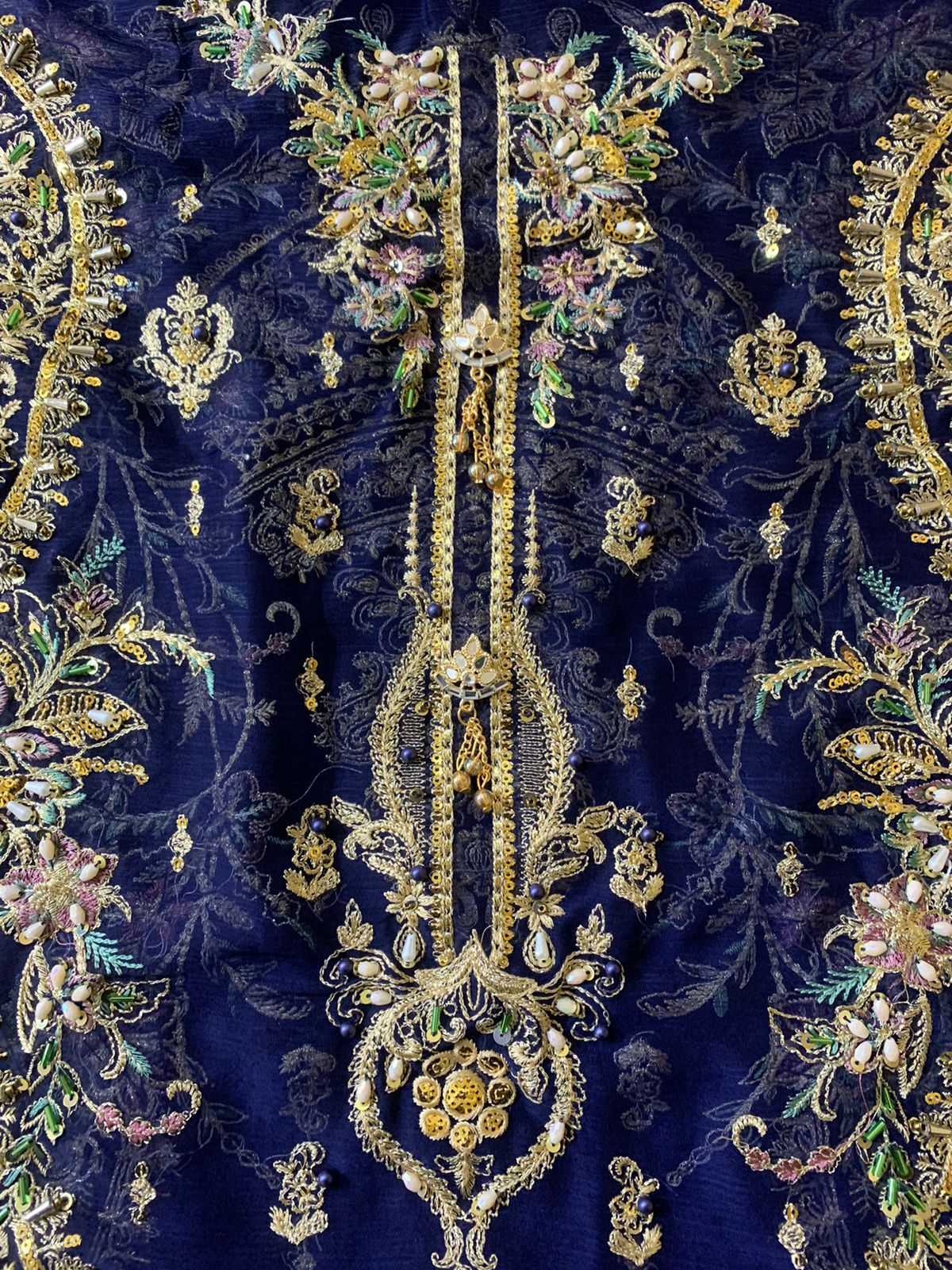Charizma Festive Embroidered Unstitched 3 piece