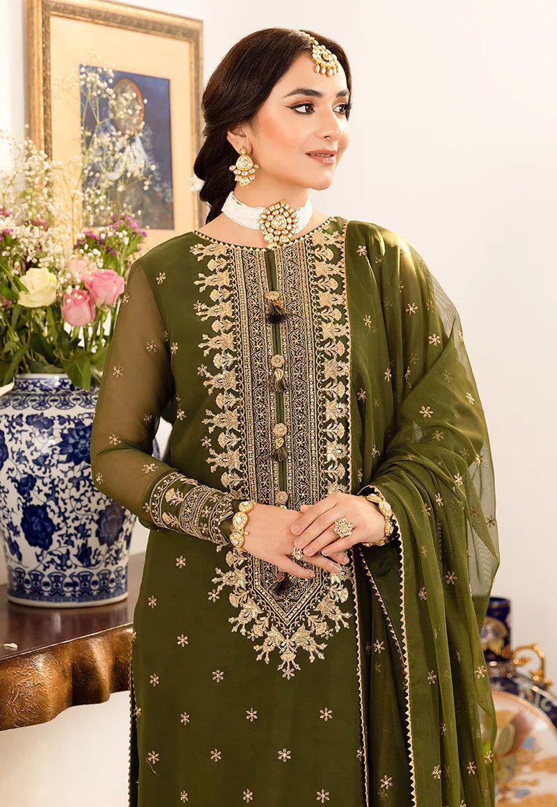 Asim Jofa Embroidered Unstitched 3 piece