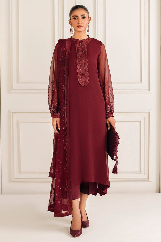 Baroque Embroidered Unstitched 3 Piece