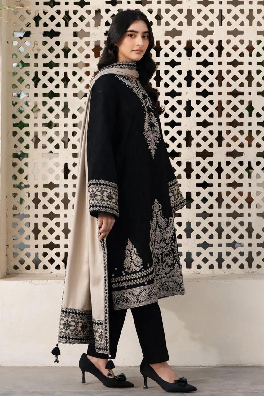 Jazmin Lawn Embroidered Unstitched 3 Piece