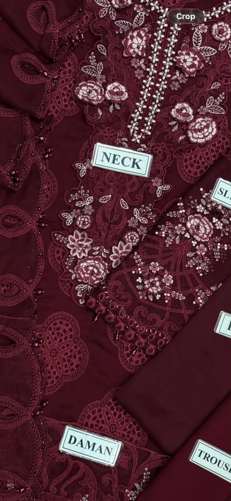 Maria.B Festive Embroidered Unstitched 3 piece