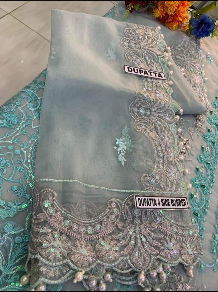 Elaf Bridal Embroidered Unstitched 3 Piece