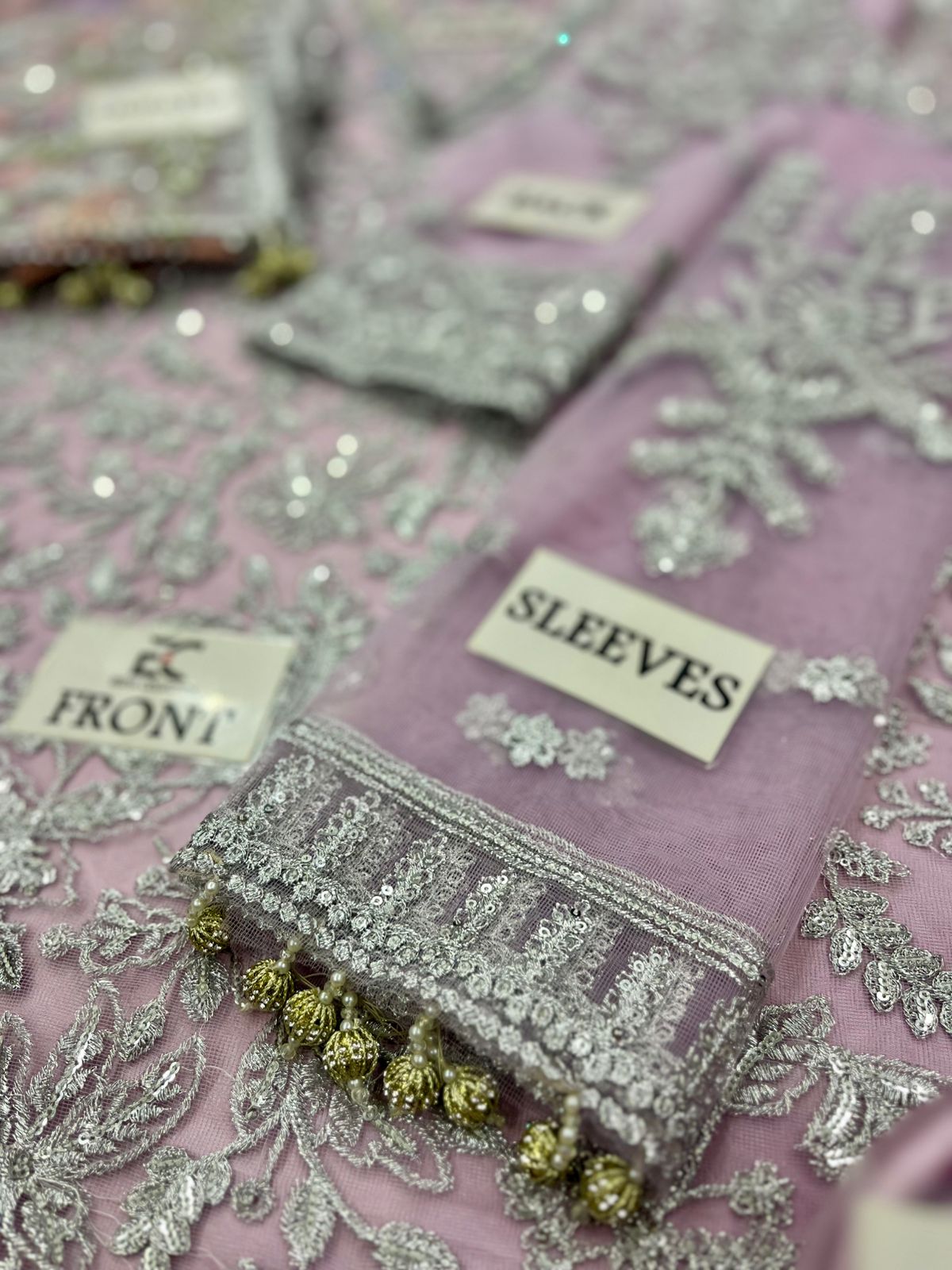 Zarif Festive Embroidered Unstitched 3 piece