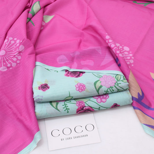 Coco by Zara Shahjahan Printed 3 Piece