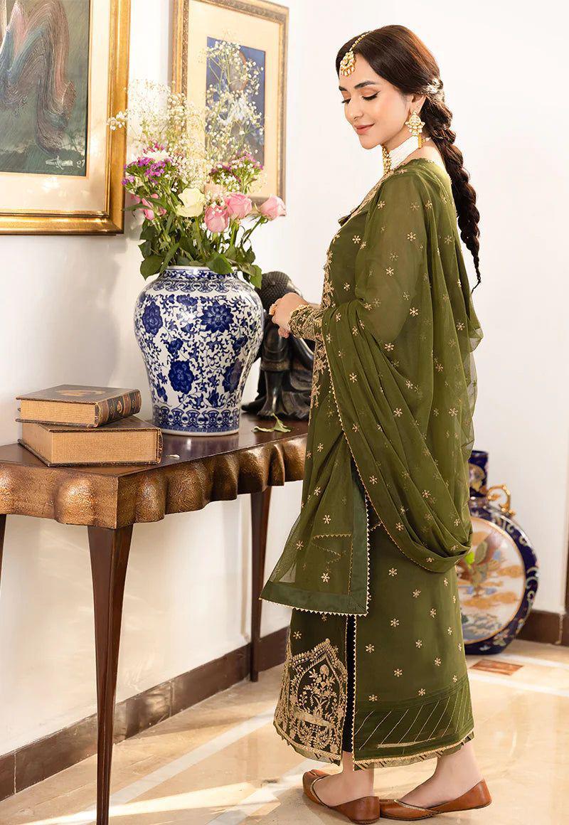 Asim Jofa Embroidered Unstitched 3 piece