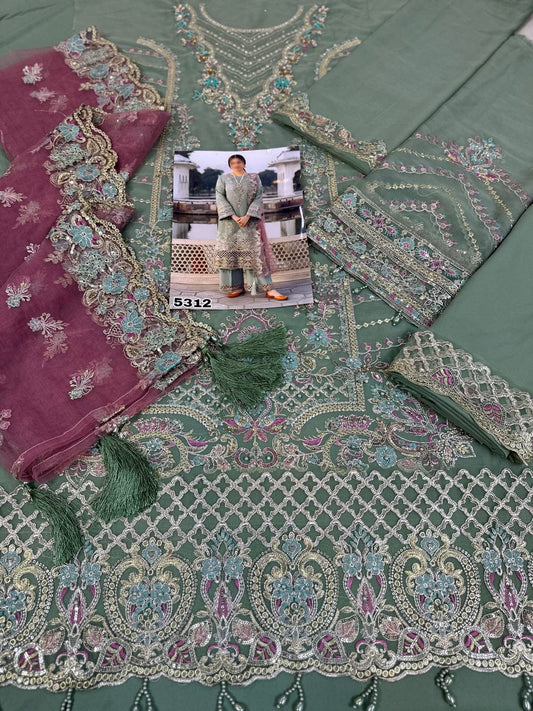Imrozia Embroidered Unstitched 3 Piece