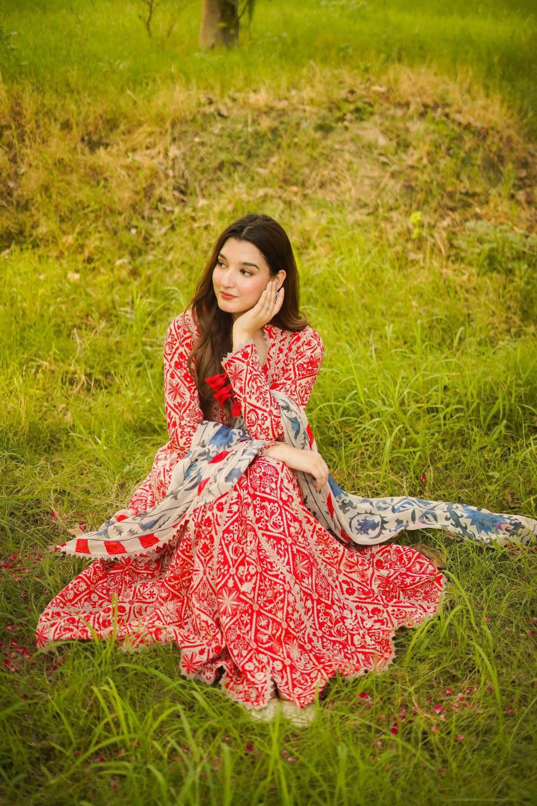 Aneela's Printed Unstitched 3 Piece