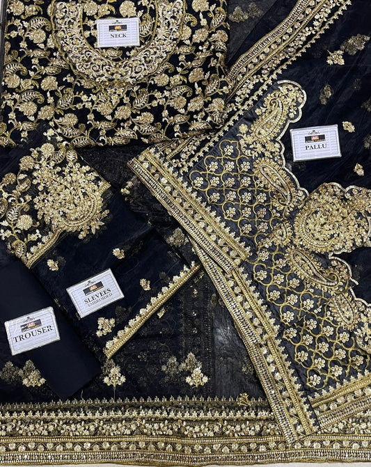 Maria.B Saree Wedding Collection Unstitched