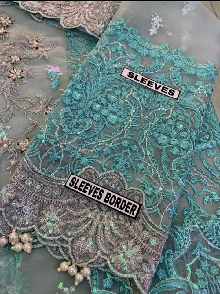 Elaf Bridal Embroidered Unstitched 3 Piece