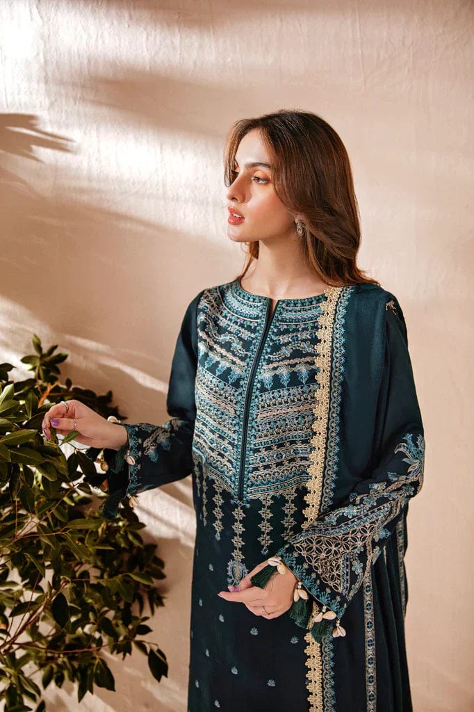 Florent Lawn Embroidered Unstitched 3 Piece