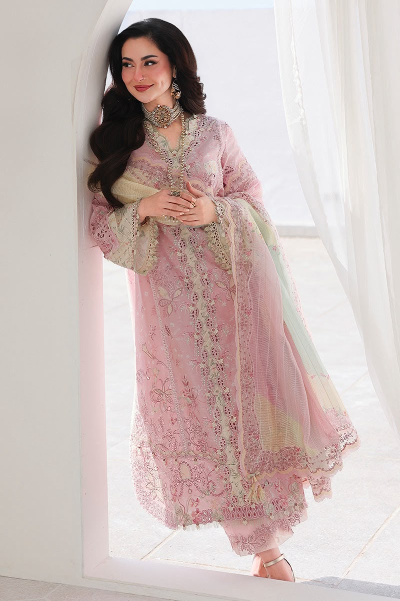 Qalamkar Chikenkari Unstitched 3 Piece