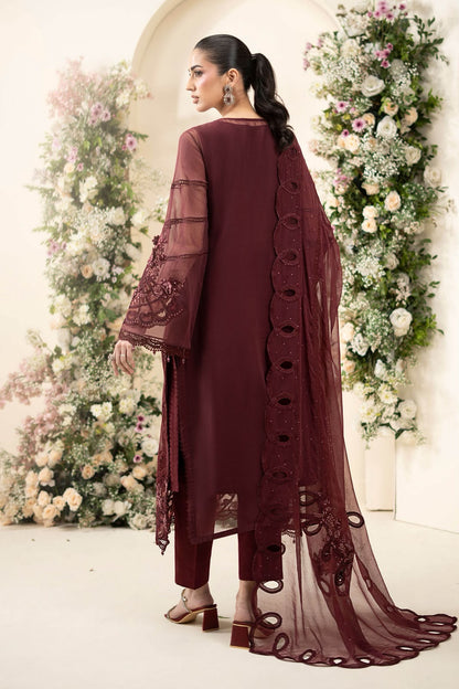 Maria.B Festive Embroidered Unstitched 3 piece
