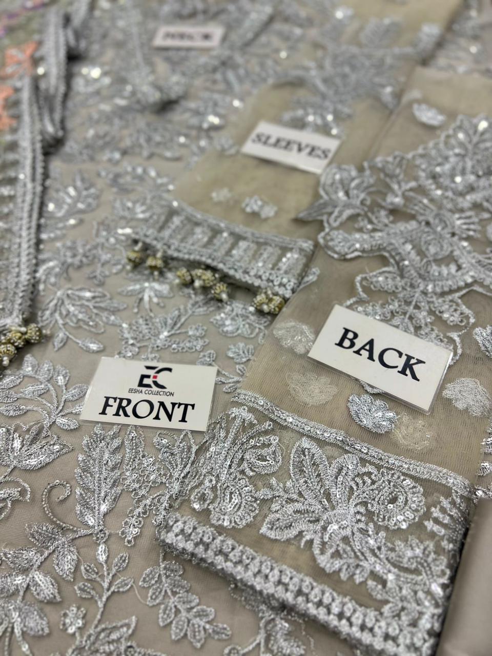 Zarif Festive Embroidered Unstitched 3 piece