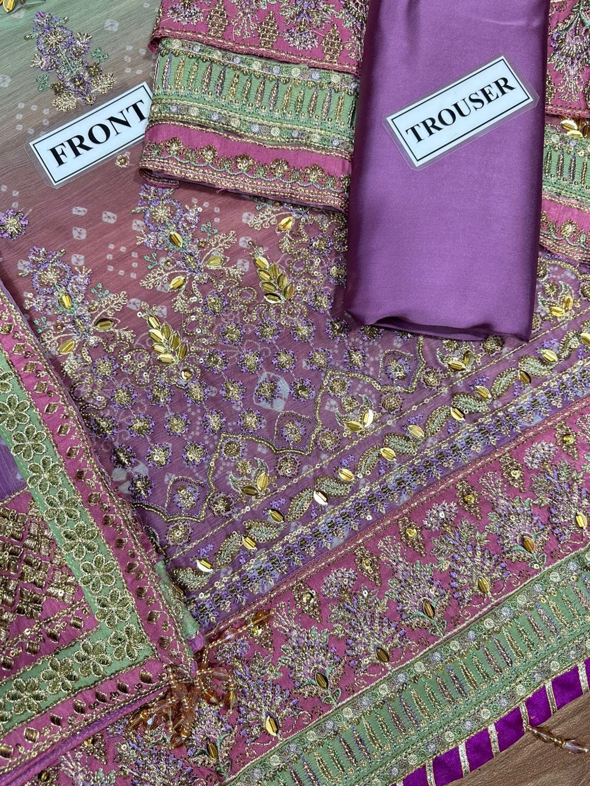 Baroque Festive Embroidered Unstitched 3 piece