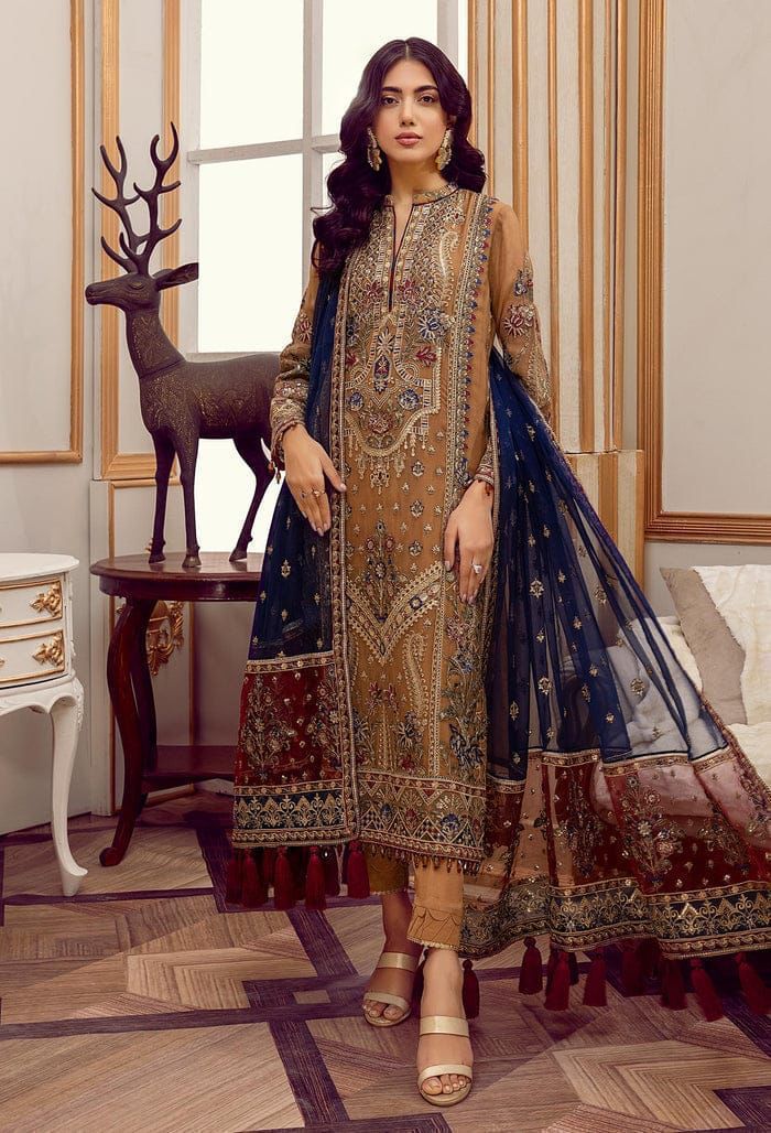 Adan Libas Embroidered Unstitched 3 Piece