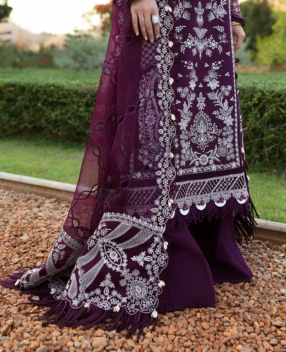 Crimson Embroidered Unstitched 3 Piece