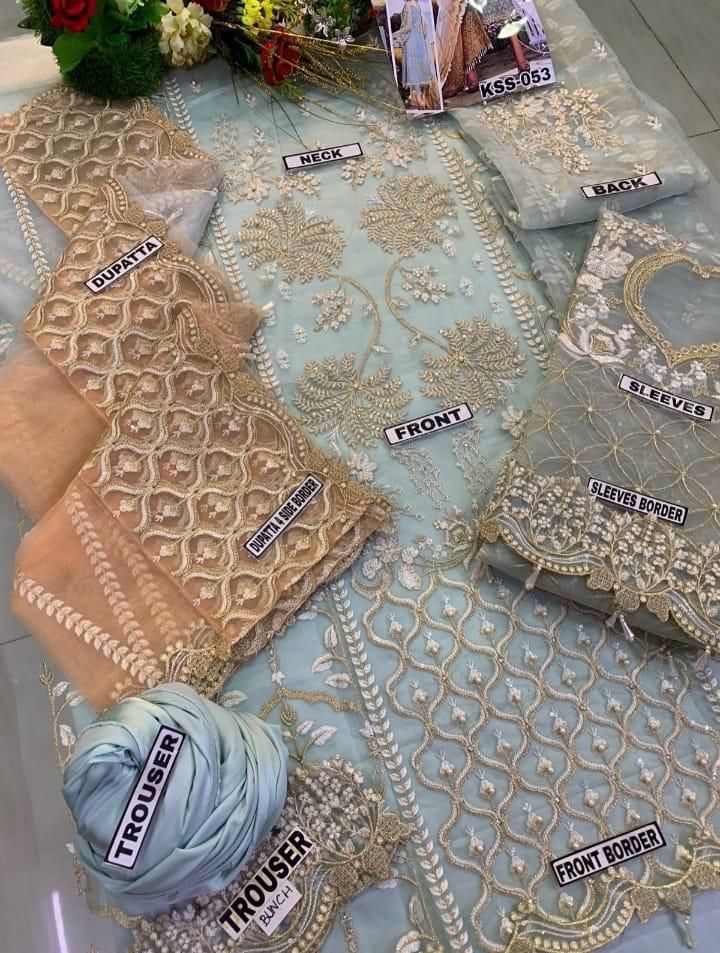 Agha Noor Festive Unstitched 3 piece