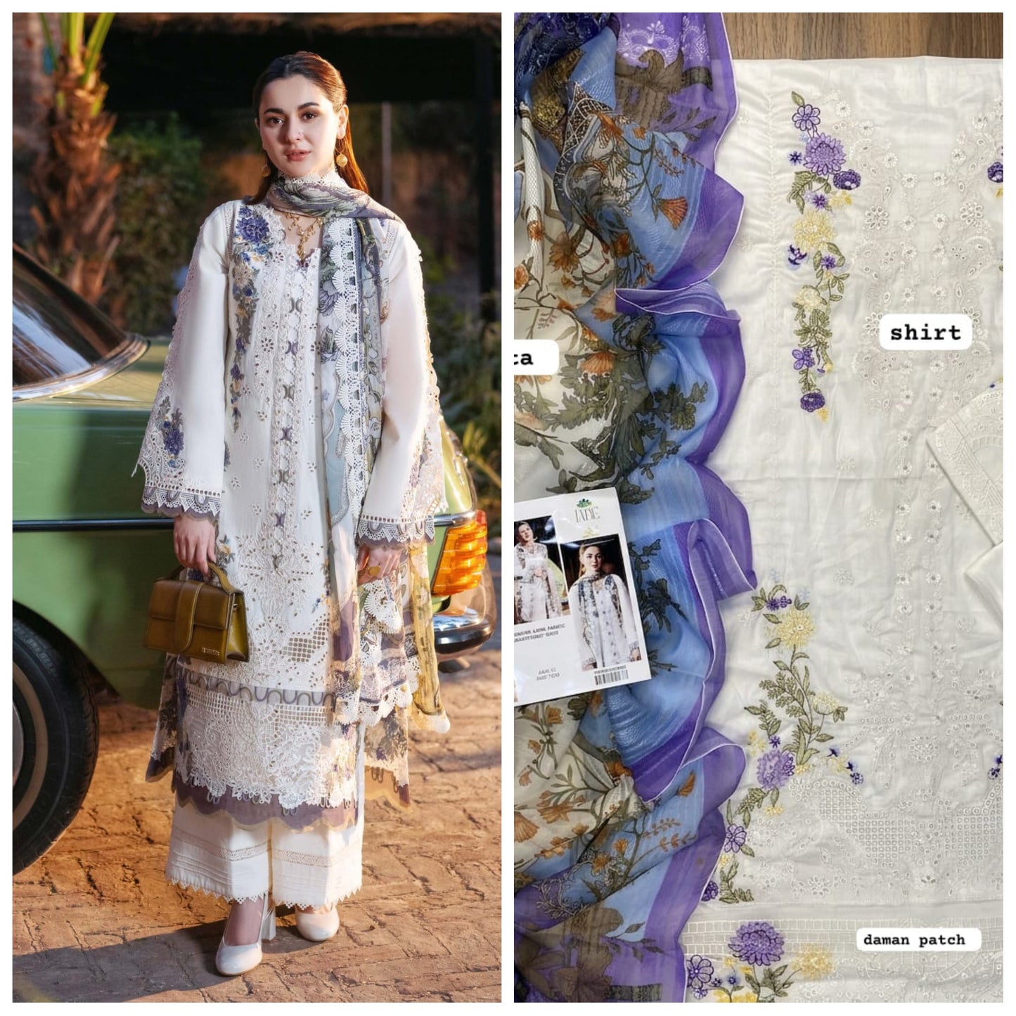 Jade Lawn Chickenkari Unstitched 3 Piece