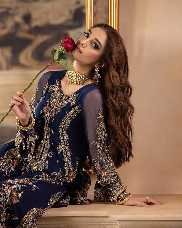 Charizma Festive Embroidered Unstitched 3 piece