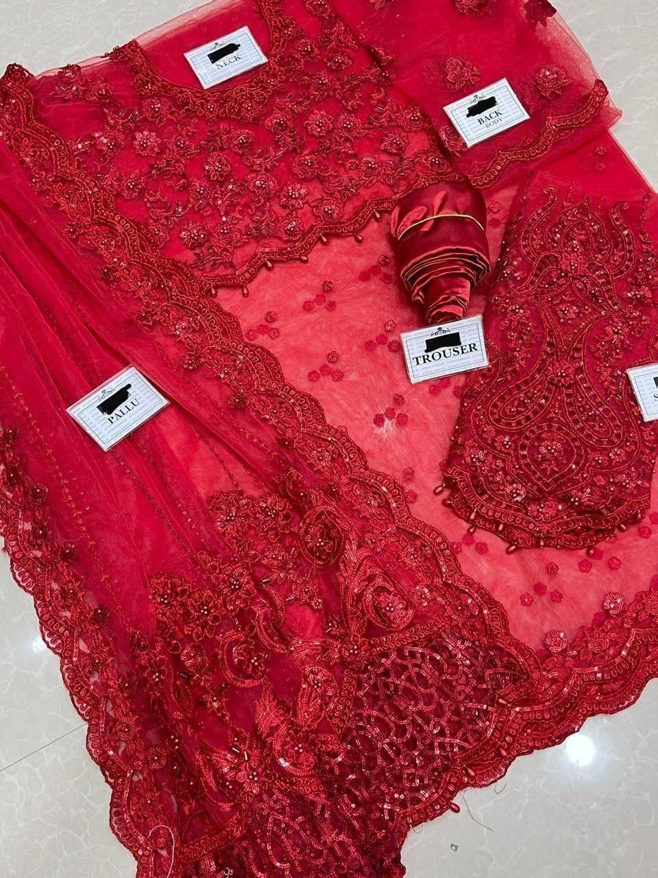 Maria.B Saree Exclusive Unstitched