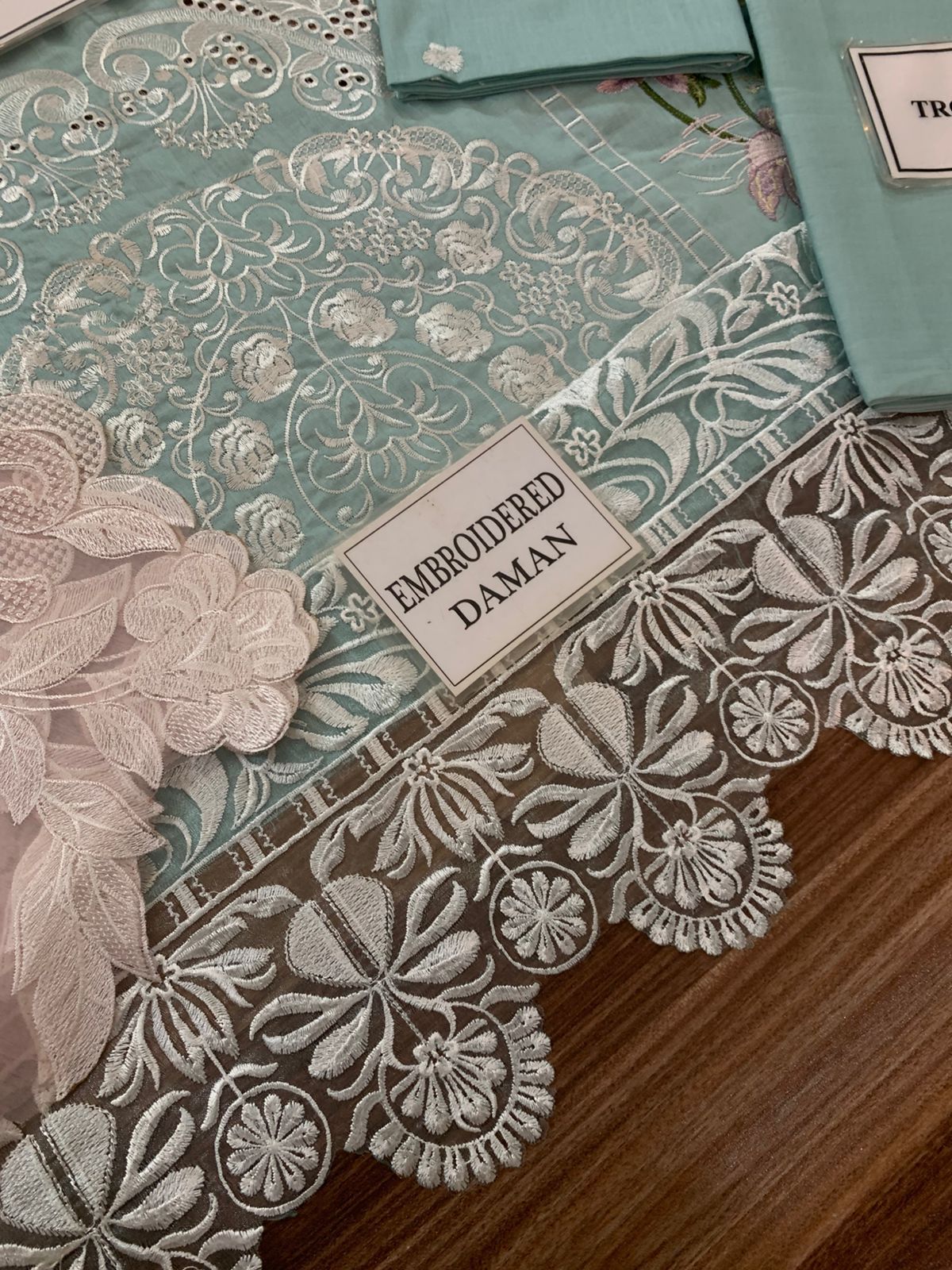 Elaf Chickenkari Embroidered Unstitched 3 Piece