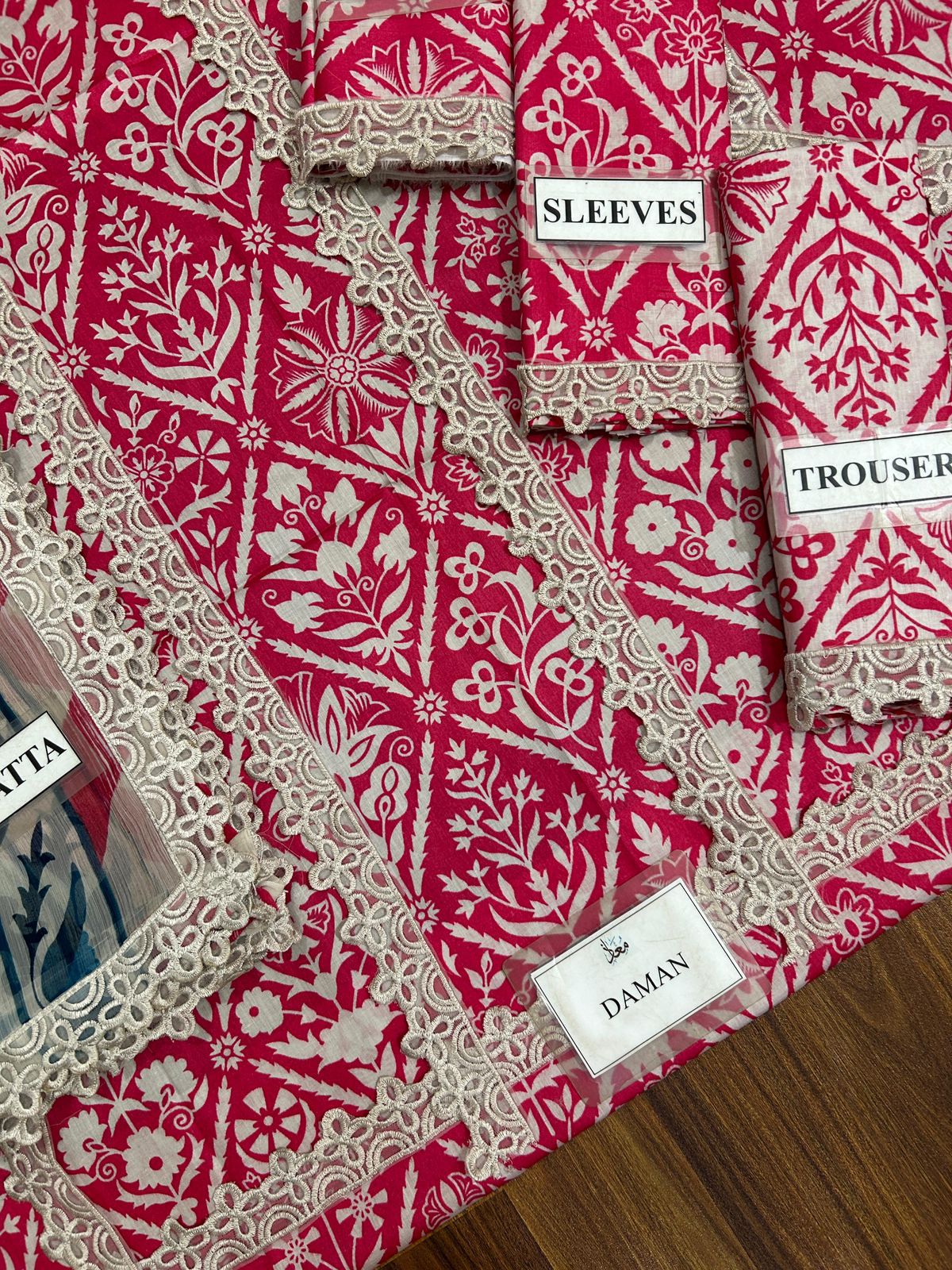 Aneela's Printed Unstitched 3 Piece