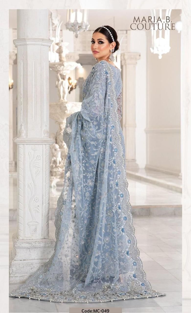 Maria.B Saree Exclusive Unstitched