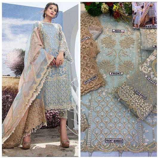 Agha Noor Festive Unstitched 3 piece