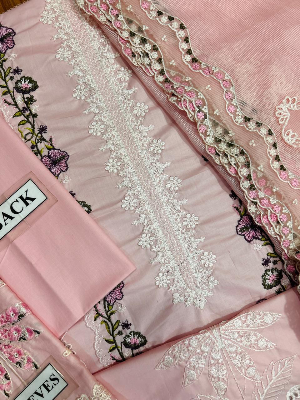 Aneela Embroidered Unstitched 3 Piece
