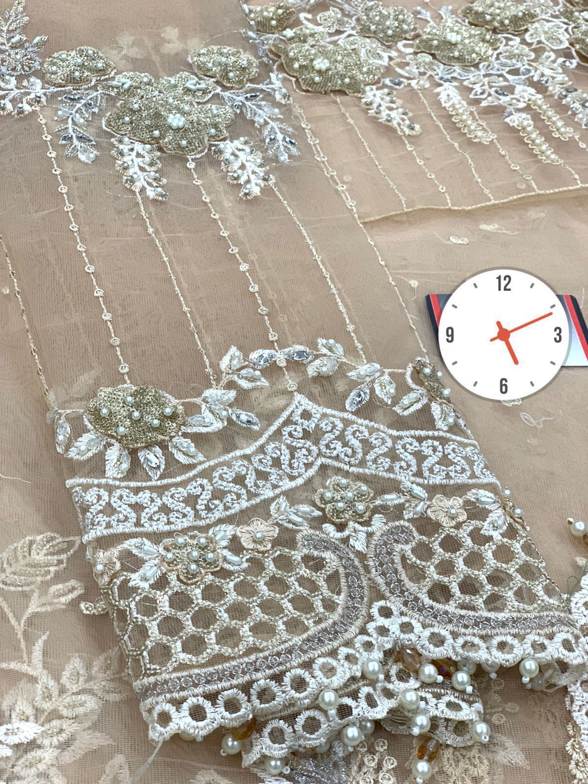 Maria.B Saree Exclusive Unstitched