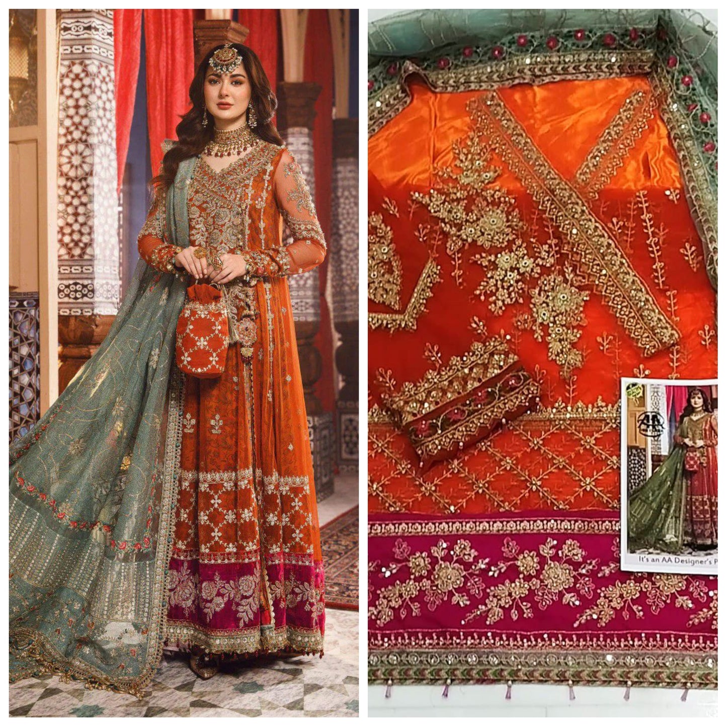 Maria.B Embroidered Unstitched 3 piece