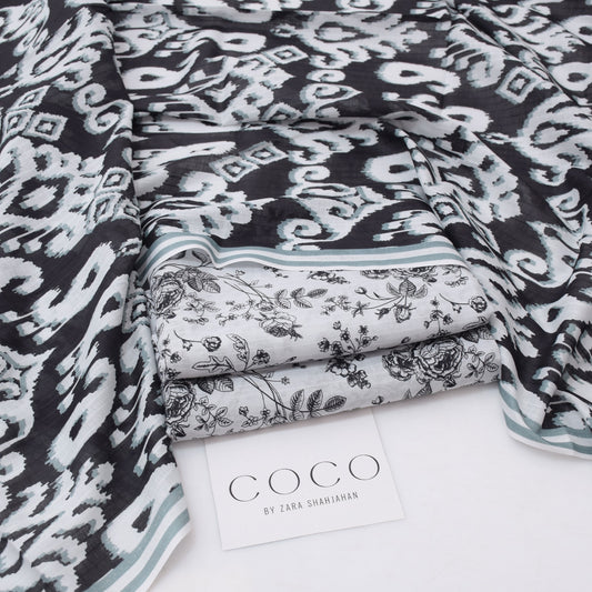 Coco by Zara Shahjahan Printed 3 Piece