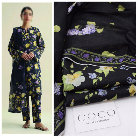 Coco by Zara Shahjahan Printed 3 Piece
