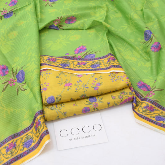 Coco by Zara Shahjahan Printed 3 Piece