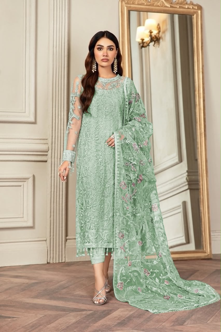 Zarif Festive Embroidered Unstitched 3 piece