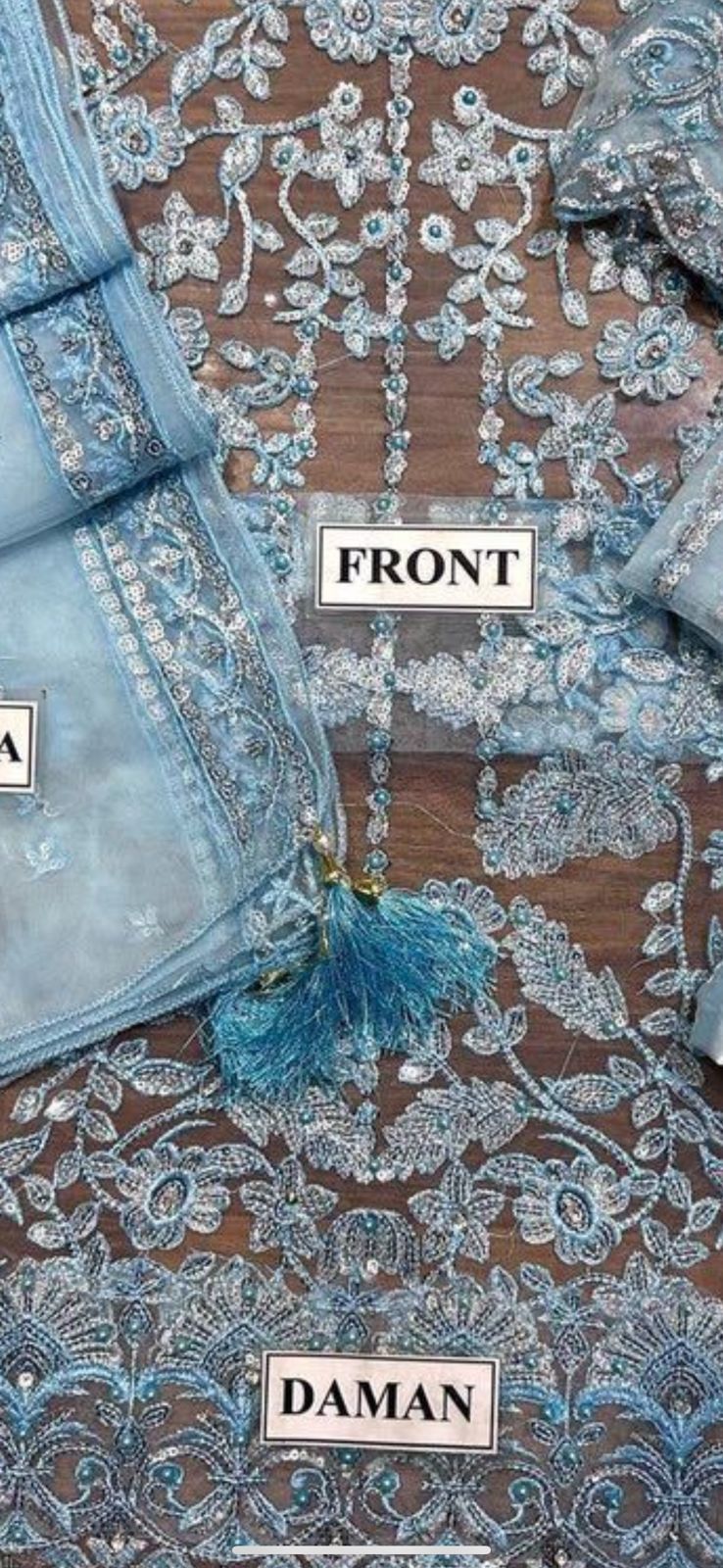 Laan Festive Embroidered Unstitched 3 Piece